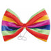 Jumbo Rainbow Bow Tie - 7½" X 11"