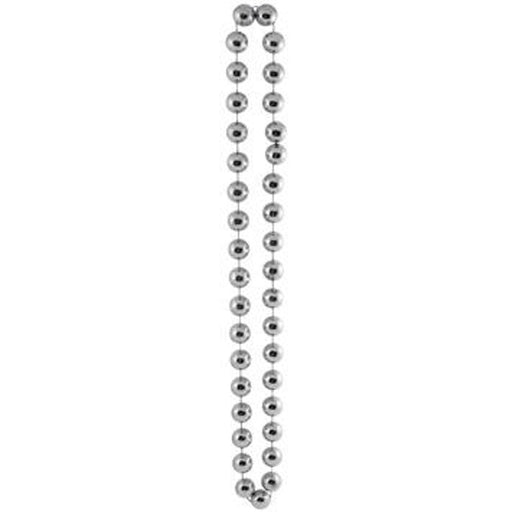 Jumbo Silver Party Beads (1 Card)