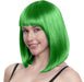 Green Long Bob Costume Wig