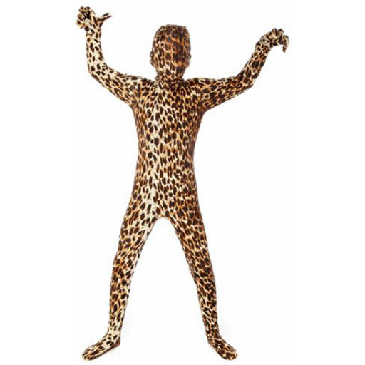 "Kid'S Leopard Morphsuit - Size Medium"