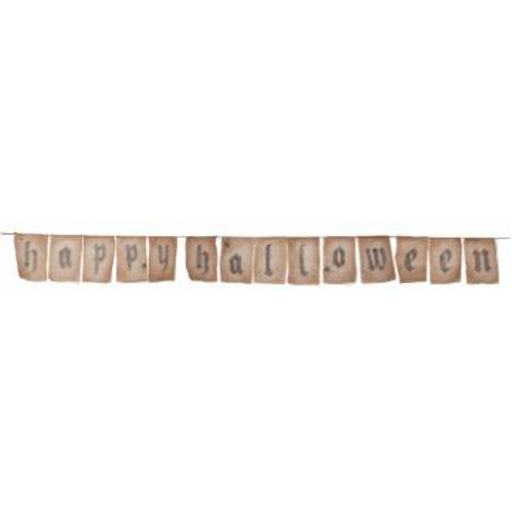 "Large Happy Halloween Banner - 84 Inches"