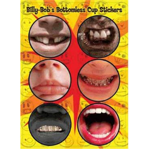 "Laugh-Out-Loud Billy Bob Cup Sticker Jokes"