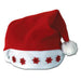 "Light-Up Santa Hat - Illuminate Your Holiday Spirit!"