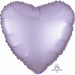 Lilac Satin Heart Pistol - 18" S18 Flat