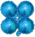 12 Inch Blue Quad Arch Foil Balloon