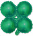 25-Inch Green Quad Arch Foil Balloon
