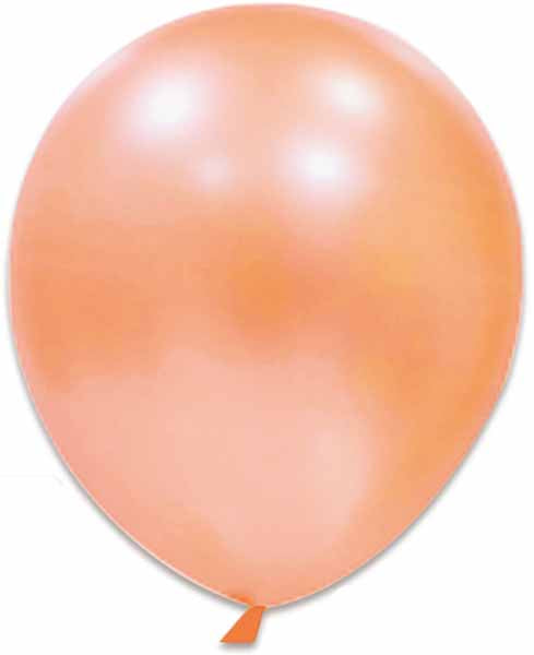 Trico Rose Gold 12-Inch Latex Balloons, 50 Pack