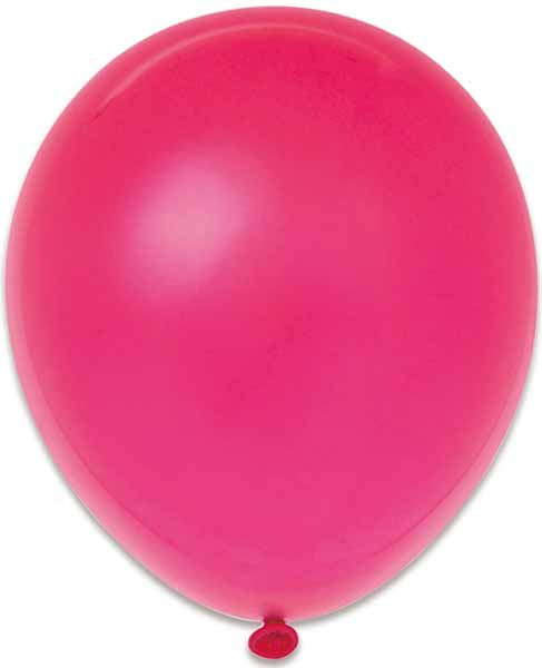 Trico Fuchsia 12-Inch Latex Balloons, 100 Pack
