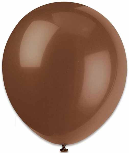 Trico Brown 12-Inch Latex Balloons, 10-Pack