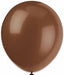 Trico Brown 12-Inch Latex Balloons, 10-Pack