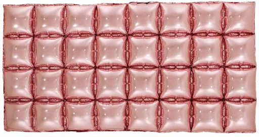 Rose Gold Foil Balloon Backdrop, 44 x 22 Inches