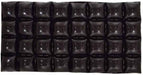 Black Foil Balloon Backdrop, 44 x 22 Inches