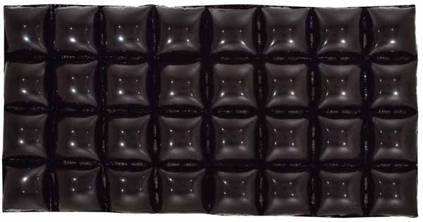 Black Foil Balloon Backdrop, 44 x 22 Inches
