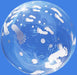 18" Clear Bubble Balloon with Baby Feet
