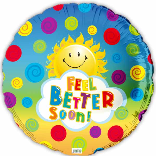 Feel Better Soon 18" Foil Balloon
