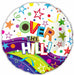 Over The Hill! Clearview 18" Round Foil Balloon  (5/Pk)