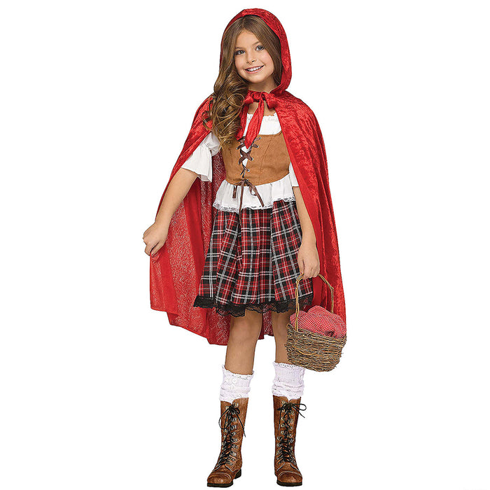 Kid's Red Riding Hood Costume - Large 12-14 (1/Pk) Shimmer & Confetti Kid's Red Riding Hood Costume - Large 12-14 (1/Pk) Shimmer & Confetti