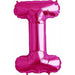 "Magenta Letter I - 34 Inches Tall (Packaged)"