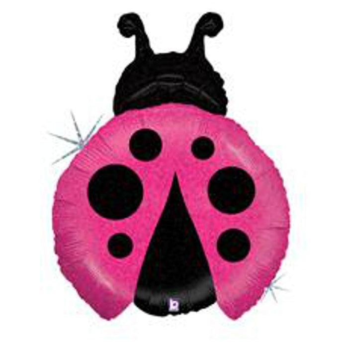 Magenta Little Lady Bug Plush Toy (27" Packaged)