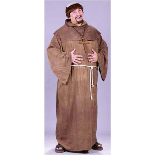 Medieval Monk Costume Plus Size (6'2"/300LB) (1/Pk)