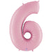Megaloon #6 Pastel Pink Balloon.