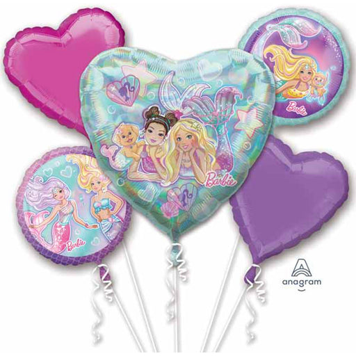"Mermaid Barbie Balloon Bouquet - P75 Package"