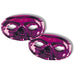 Metallic Half Masks Purple - Elegant And Mysterious.