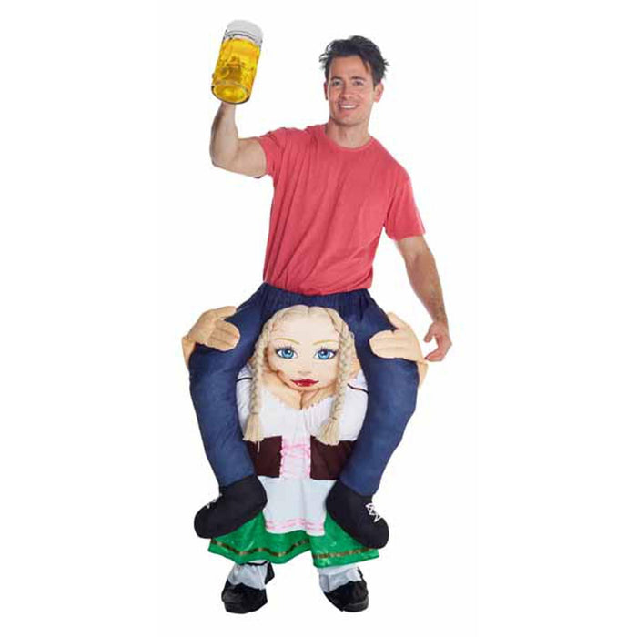 Morph Piggyback Adult German Beer Wench Costume