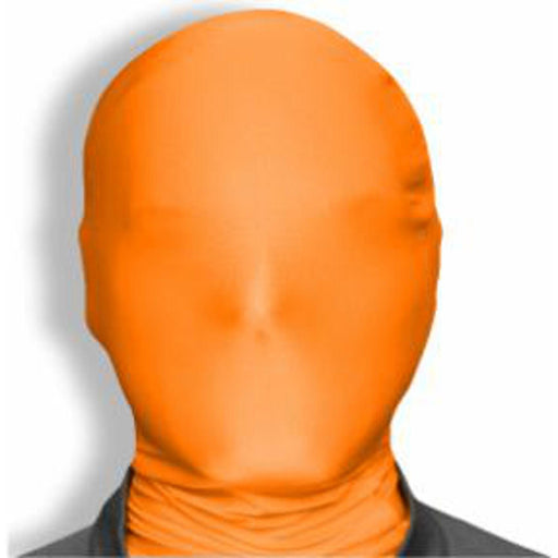 Morphsuit Mask Original Orange - Eye-Catching Costume Accessory.
