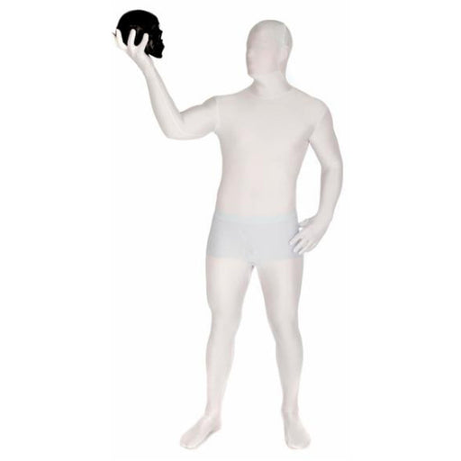 Morphsuit Original White Medium: Skin-Tight Bodysuit Costume