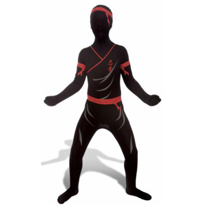 Morphsuit Ninja Costume For Kids - Small Size.