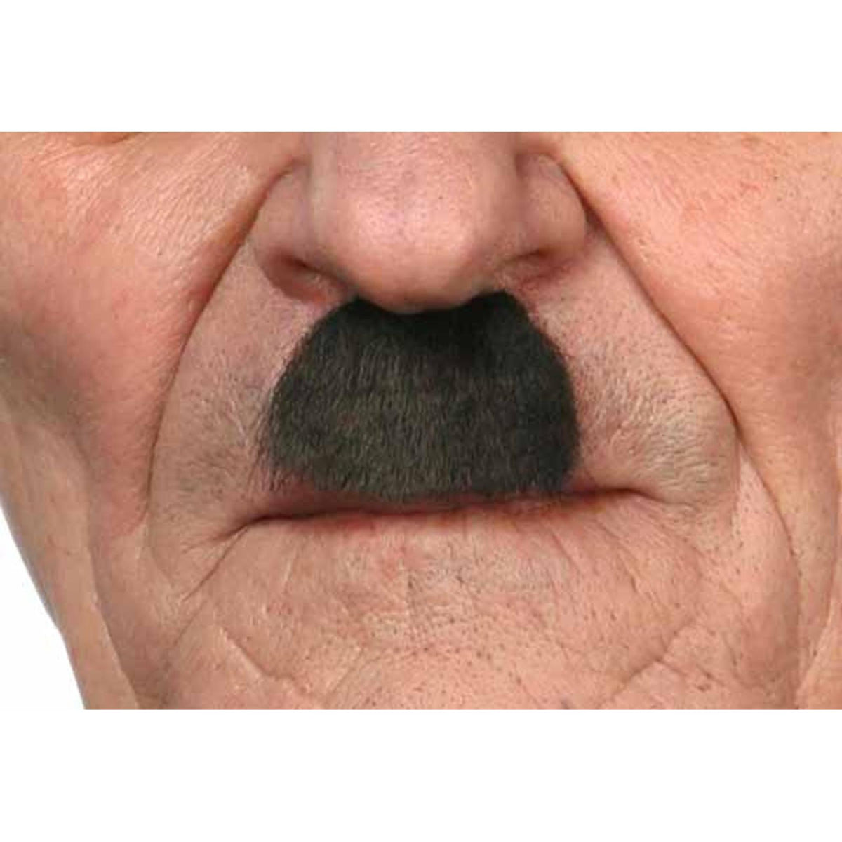 Charlie Chaplin Toothbrush Mustache Dark Brown — Shimmer & Confetti