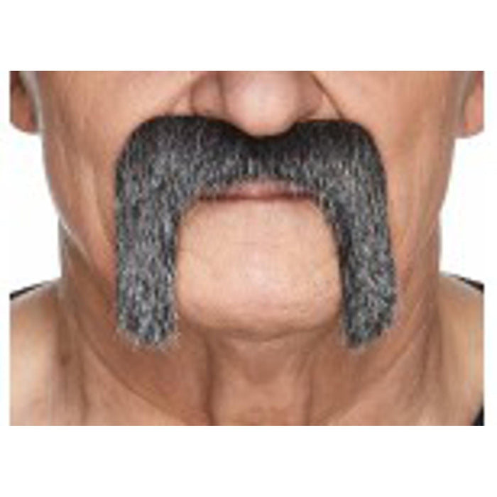 Black And White Moustache - Costume Accessory