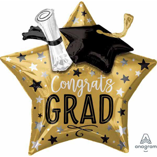 "Multi-Colored Graduation Package: Cap, Tassel, And Diploma Cover (28")"