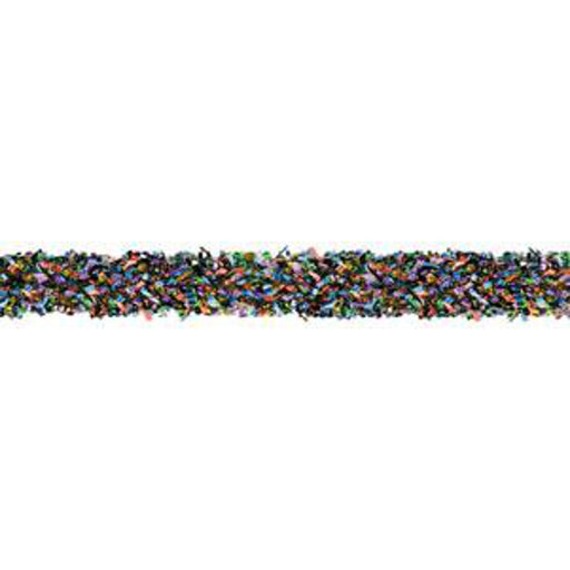Multi-Colored Metallic Foil Garland - 15 Feet