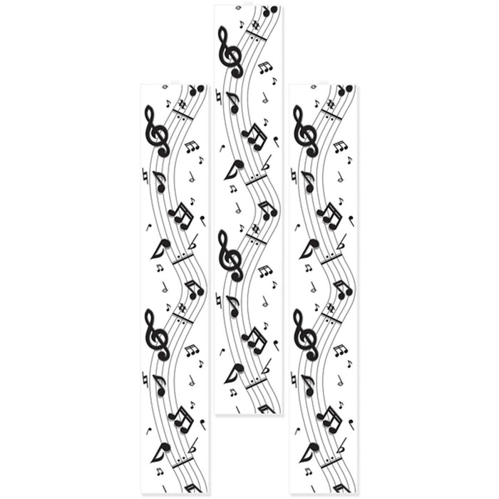 Musical Notes Party Panels (3/Pkg)