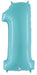 Megaloon Pastel Blue Number 1 Balloon