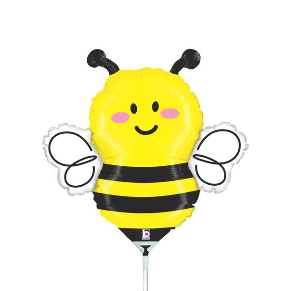 Bee 14-Inch Mini Air-Filled Foil Balloon