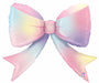 41-Inch Multicolor Bow-Shaped Foil Balloon