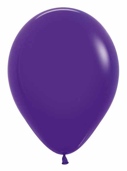 Sempertex Violet Purple 11" Latex Balloons, 50 Pack
