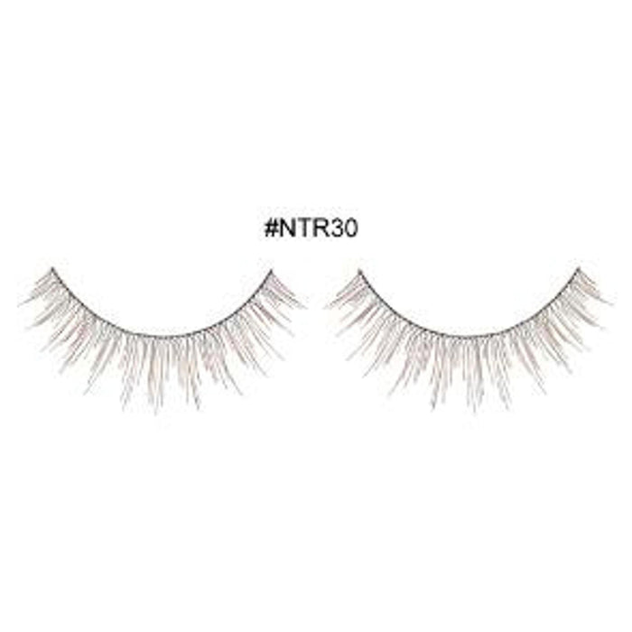 "Natural Brown Eyelashes - Ntr30"