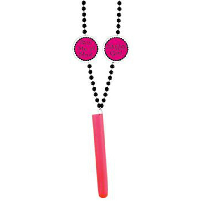 Naughty Girl Beads With Test Tube Shot - Fun Party Accessory