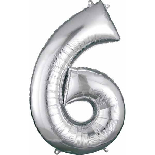"Number #6 Silver Pkg Shape - 6X34 Inches"