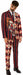 Suitmeister Men's Red Scary Clown Suit, 2XL