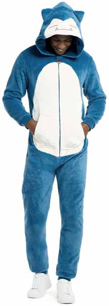 OppoSuits Pokémon Snorlax Adult Onesie, Large