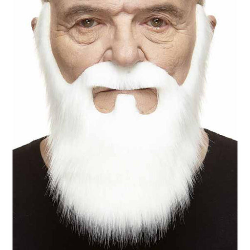 Off White Beard & Mustache