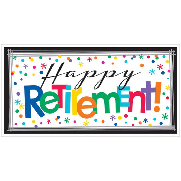 "Officially Retired Banner - 65"X33.5" (18Cs)"