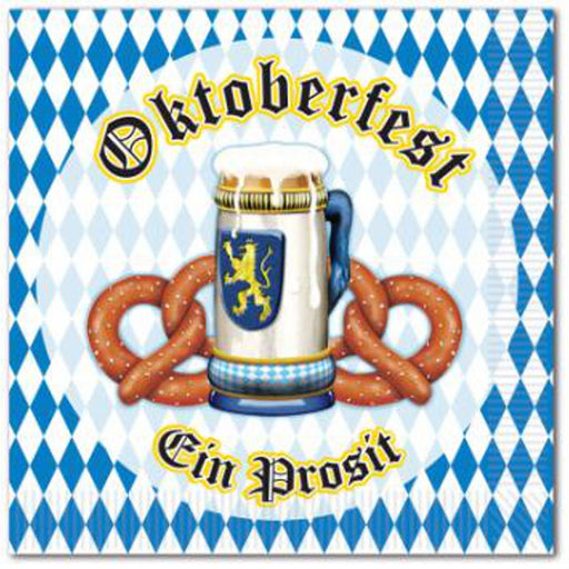 Oktoberfest Napkins - 16/Pk 2Ply