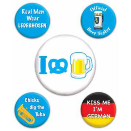 "Oktoberfest Party Buttons Pack"