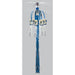 "Oktoberfest Hanging Column - Blue And White Beer Mug And Pretzel Cutouts"